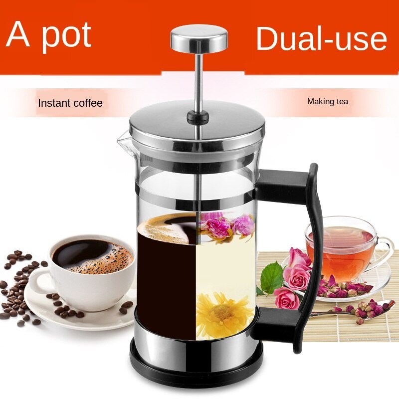 Limeile French Press Coffee Maker Pot 600ml LMFP40 HITAM