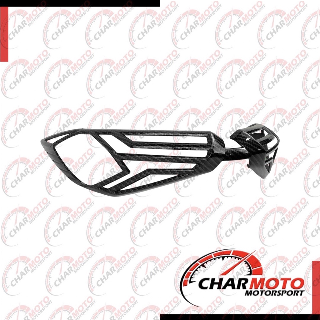 Cover Tutup Variasi Lampu Stop Belakang Yamaha Nmax New Karbon Carbon Nemo Original PNP - Charmoto