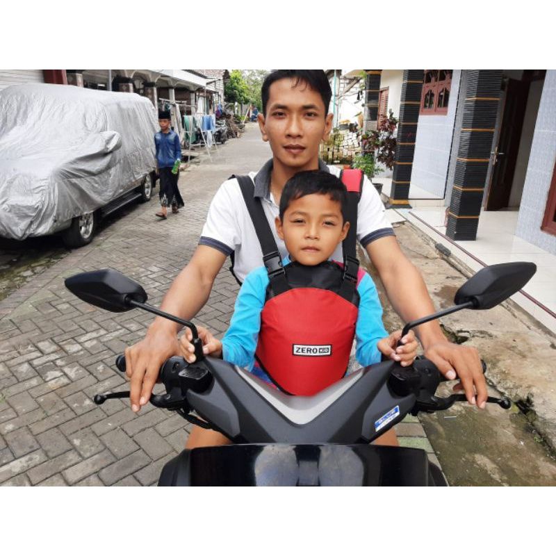 PROMO SABUK BONCENGAN ANAK DI MOTOR MERK ZEROKID ORIGINAL