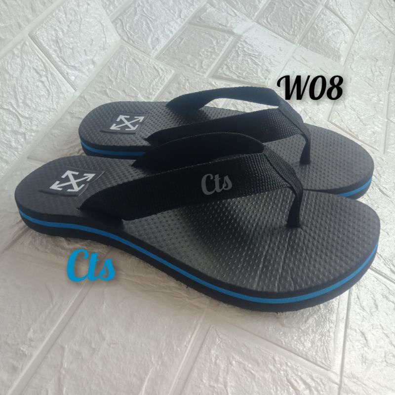 CTS Sandal Sendal Jepit Pria Motip Bali Wan 08