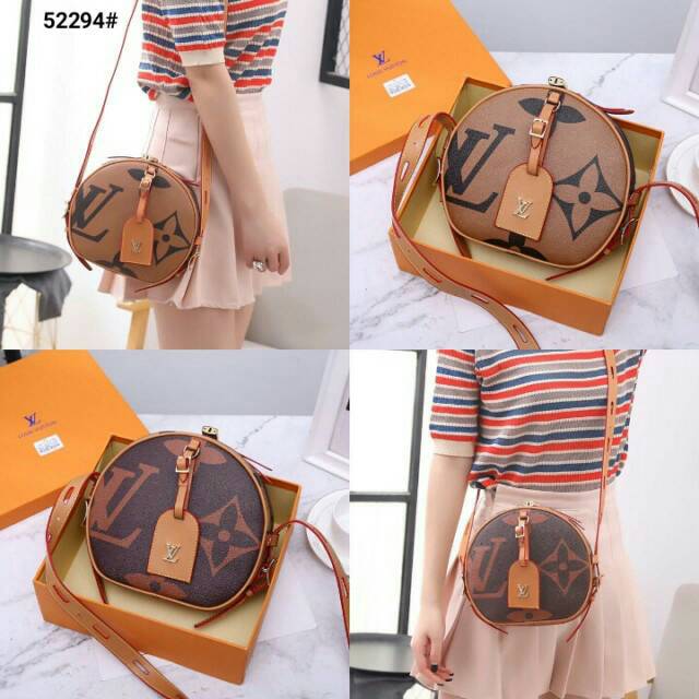 Lv Louis Vuitton Boite Chapeau Souple Sling Bag Special Edition Include Box Lv
Kode 52294