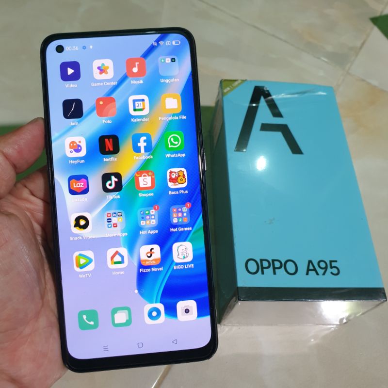 Oppo A95 8/128 Ram 8gb Rom 128gb second mulus dan lengkap