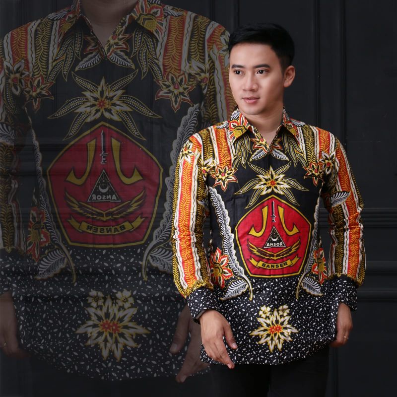 BSWART Ansor Batik Banser Kemeja Batik Kemeja Banser Baju Banser Kemeja NU Baju NU Batik NU Kemeja