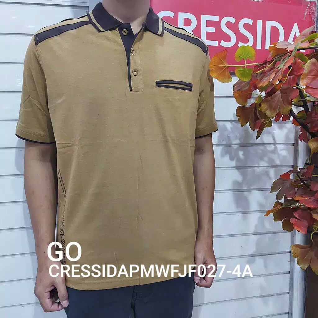 BB Polo Shirt CRESSIDA Original PMWFJF027 4A kaos pria