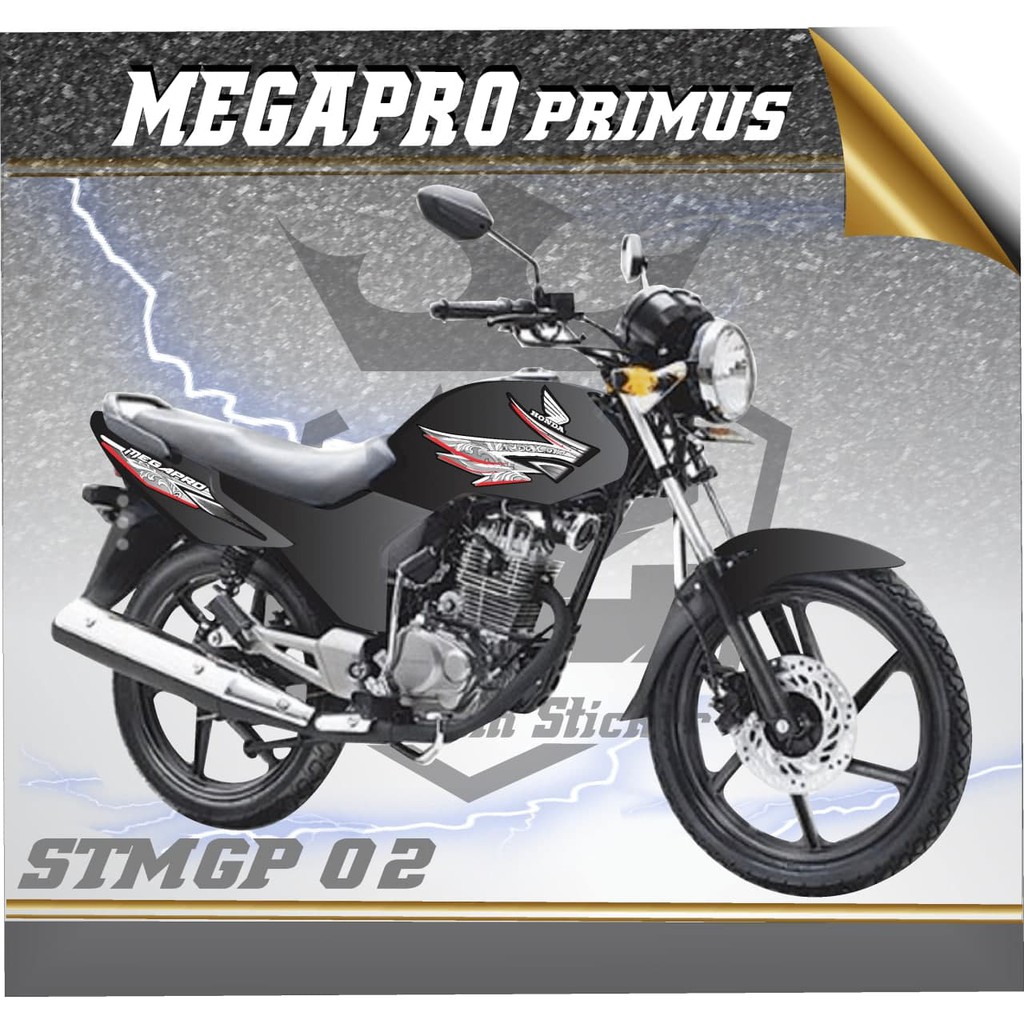 Jual Stiker Motor MEGAPRO PRIMUS Sticker Striping VARIASI List Motor HONDA MEGAPRO PRIMUS MOTIF 02 BATIK Indonesia Shopee Indonesia