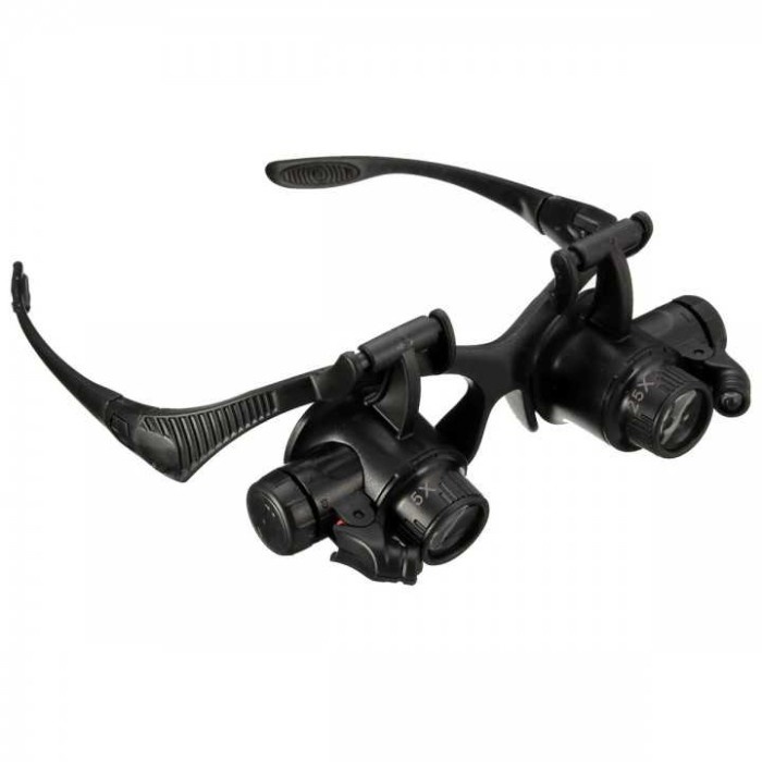 

Kaca Mata Pembesar Magnifier Glasses Reparasi Jam Elektronik Hobbies