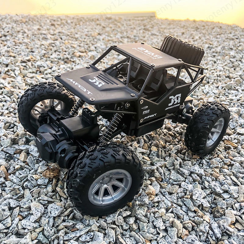 【COD】Mainan Mobil Remote Control off-Road Climbing Car RC Rock Crawler 2WD Powerful