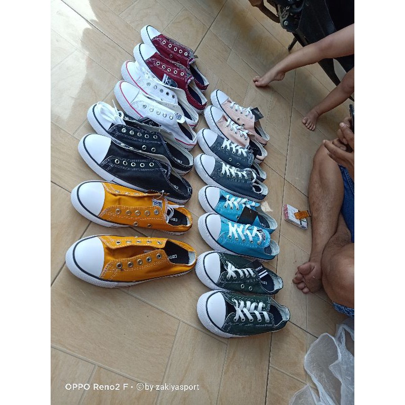Sepatu Converse Bustong Formal Kanvas Grade Ori/Terpopuler