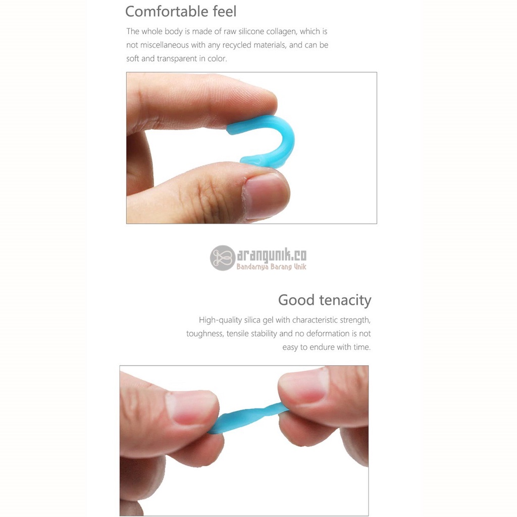 Ear Hook Anti Slip untuk Ujung atau kaitan Gagang Kacamata