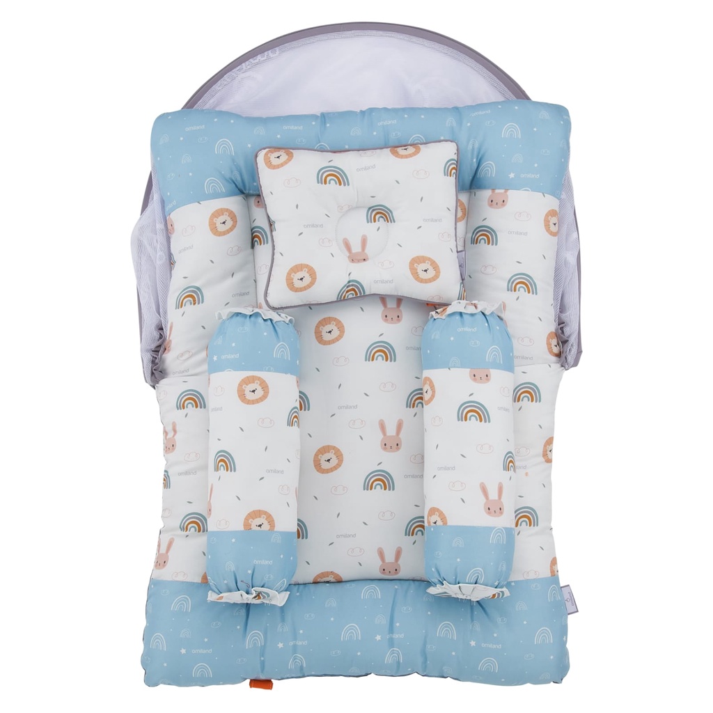 MOMS_ Kasur Dakron Rainbow Series Omiland OB19171 - OB19172 TEMPAT TIDUR BAYI