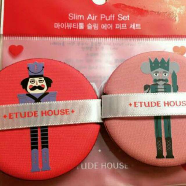 My little nut my beauty tool slim air puff 2pcs