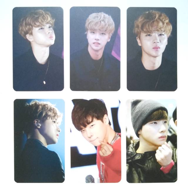 iKON Jinhwan Jay PC Photocard from fansite Heartspot