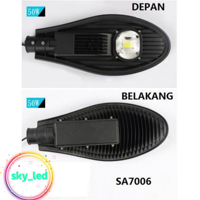 LAMPU JALAN 50W PJU LED 50W / LAMPU JALAN LED 50W / PJU 50W / LAMPU JALAN KOBRA 50W