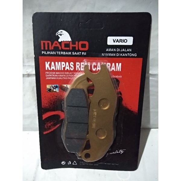 Kampas rem depan /Discpad VARIO 110