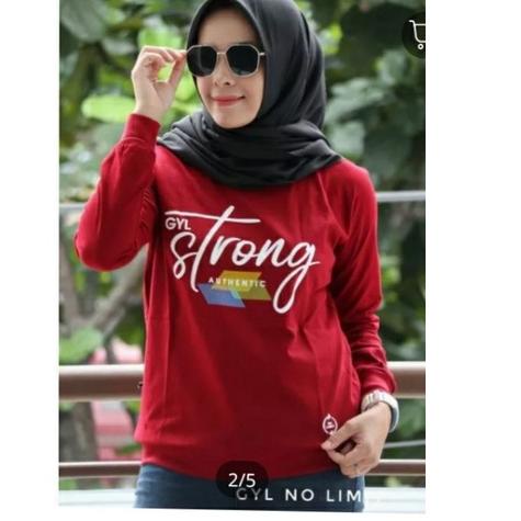 Keluaran Terbaru.. KAOS WANITA TANGAN PANJANG ZOLAQU TERBARU