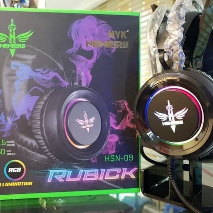 NYK NEMESIS HSN-09 RUBICK Headset Gaming RGB