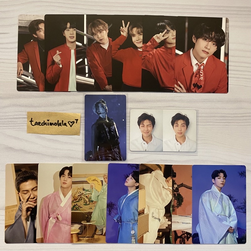 bts RM kim namjoon love yourself europe bluray official photocard (joon LY lys eu BR pc) & tear r jo