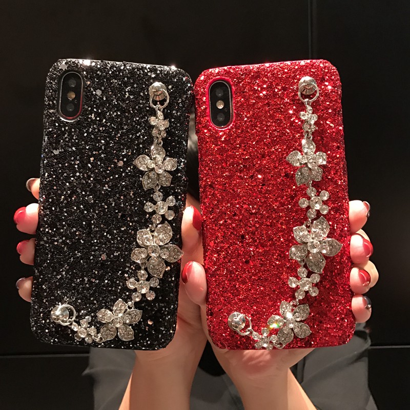 Lucu Case HP Samsung Galaxy S8 S9 S7 Edge J7 J5 J3 J2 Prime Pro Gelang