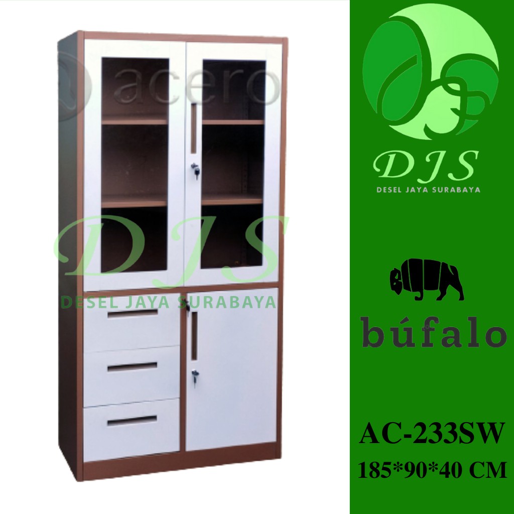Lemari Besi AC-233SW - Lemari Arsip Besi - Lemari Arsip - Lemari Besi Arsip - Lemari Besi