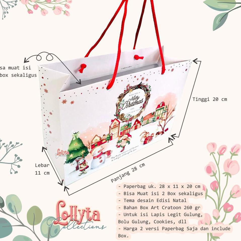 

CVG Box & Paperbag untuk Lapis Legit Roll Edisi Natal ✿ ★★★★