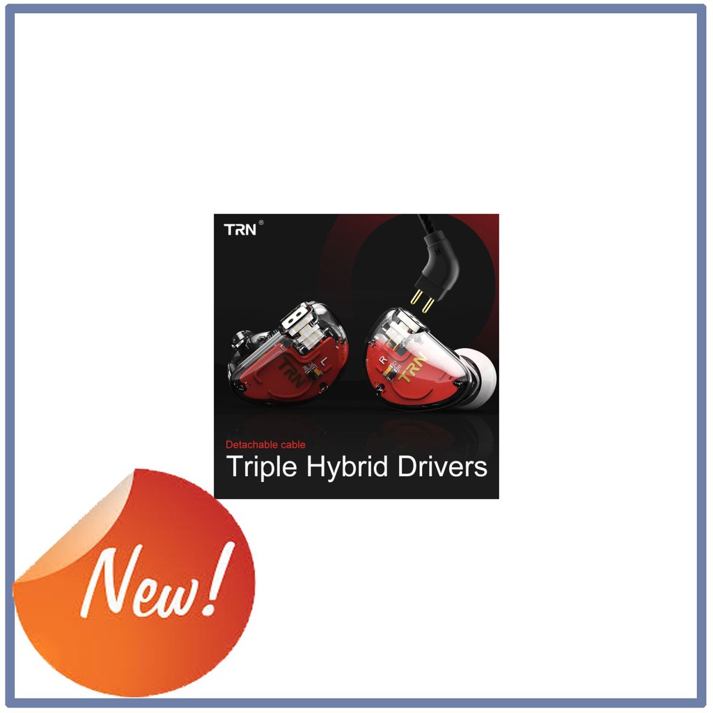 Grosir TRN V30 with MIC Hybrid Earphone 1DD 2BA HIFI Alt TRN V80 V20 Keren