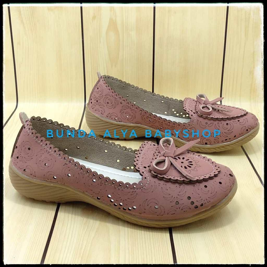 Sepatu Kerja Wanita SALEM Size 37 - 40 - Sepatu Kerja Formal - Sepatu Slip On Perempuan - Sepatu Perempuan Casual