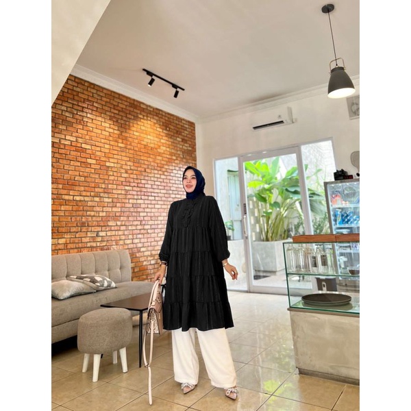(COD) Tunik Nilam by HMF Luxury