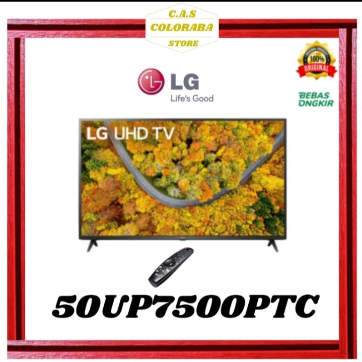 TV LG 50UP7500PTC SMART TV 50 INCH LED 4K UHD 50UP7500 50UP75 50UP UP7500 UP7500PTC TV LG 50 INCH