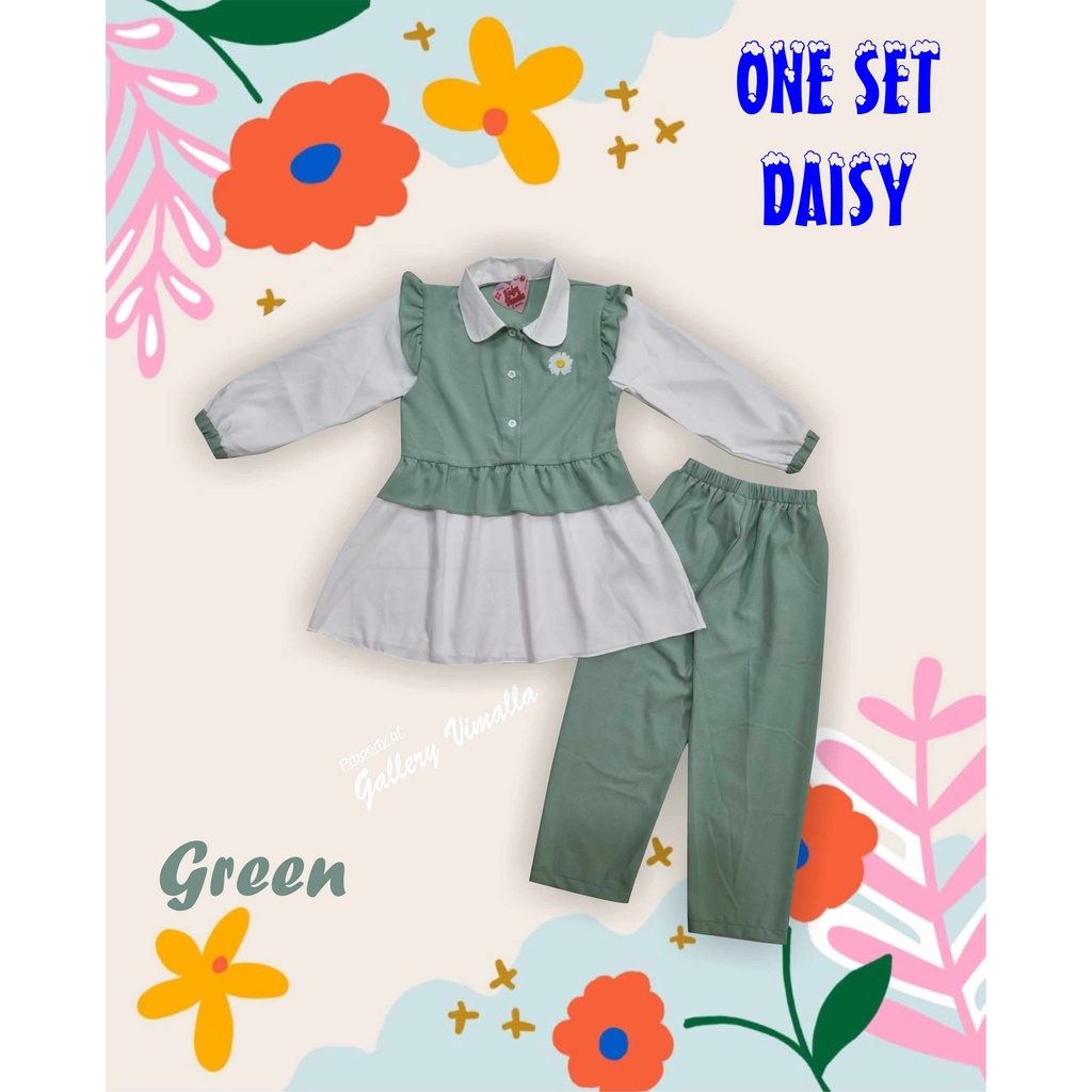 Setelan Daisy Anak Perempuan terbaru