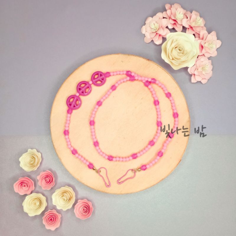 Strap Mask / Tali Masker Peace  / Kalung Masker / Konektot Masker