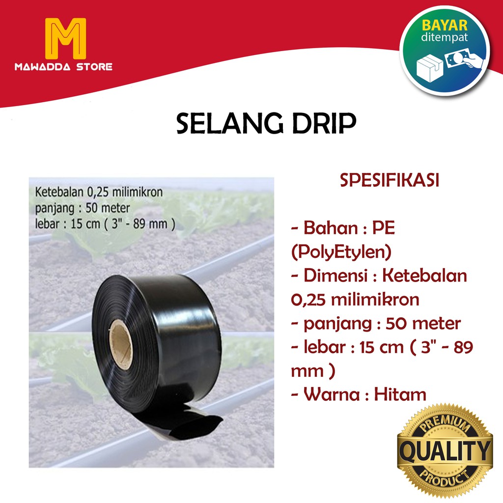 SELANG DRIP IRIGASI 3DIM