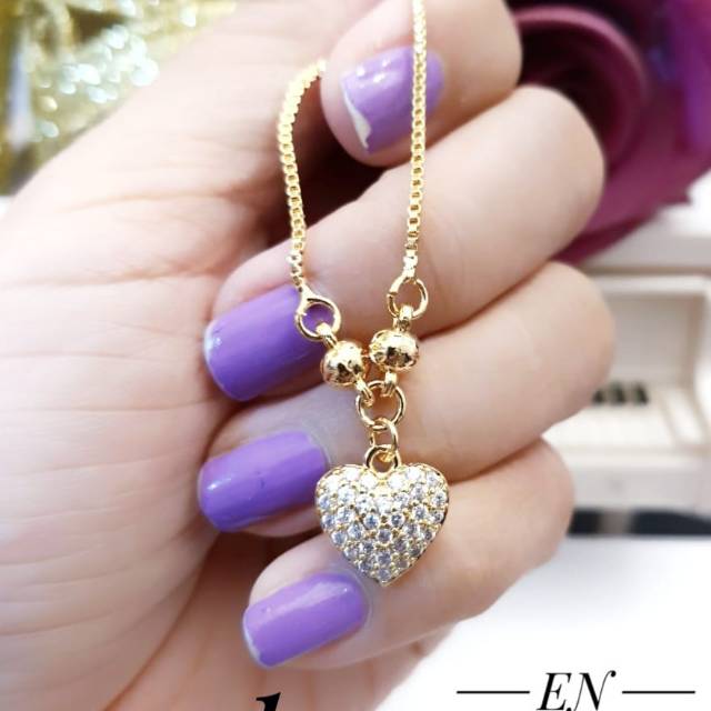 Xuping kalung lapis emas 24k 2551j