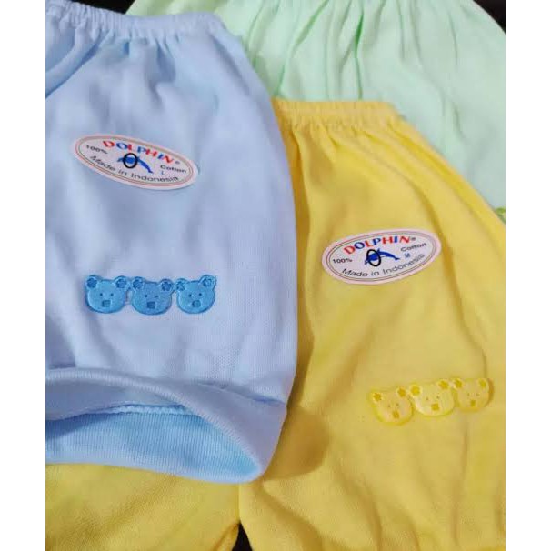 6 PCS CELANA PENDEK  BAYI DOLPHIN/ CELANA PENDEK ANAK/ CELANA PENDEK BABY