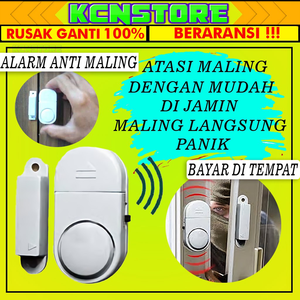 ALARM RUMAH PINTU SENSOR JENDELA ALARM RUMAH ANTI MALING RUMAH DOOR WINDOW ENTRY ALARM
