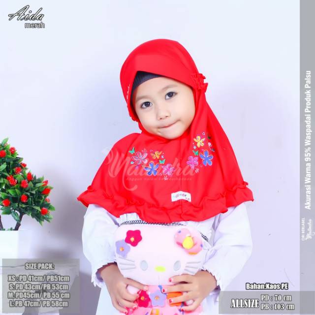 Hijab anak Aida ori nalindra
