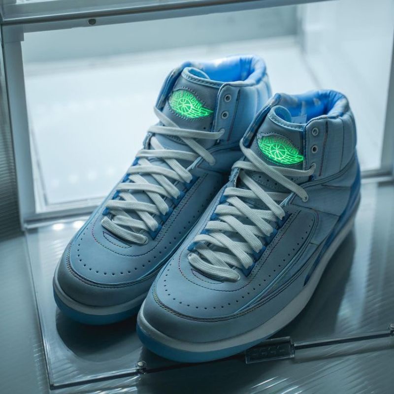 Air Jordan 2 Retro J Balvin || blue sky white