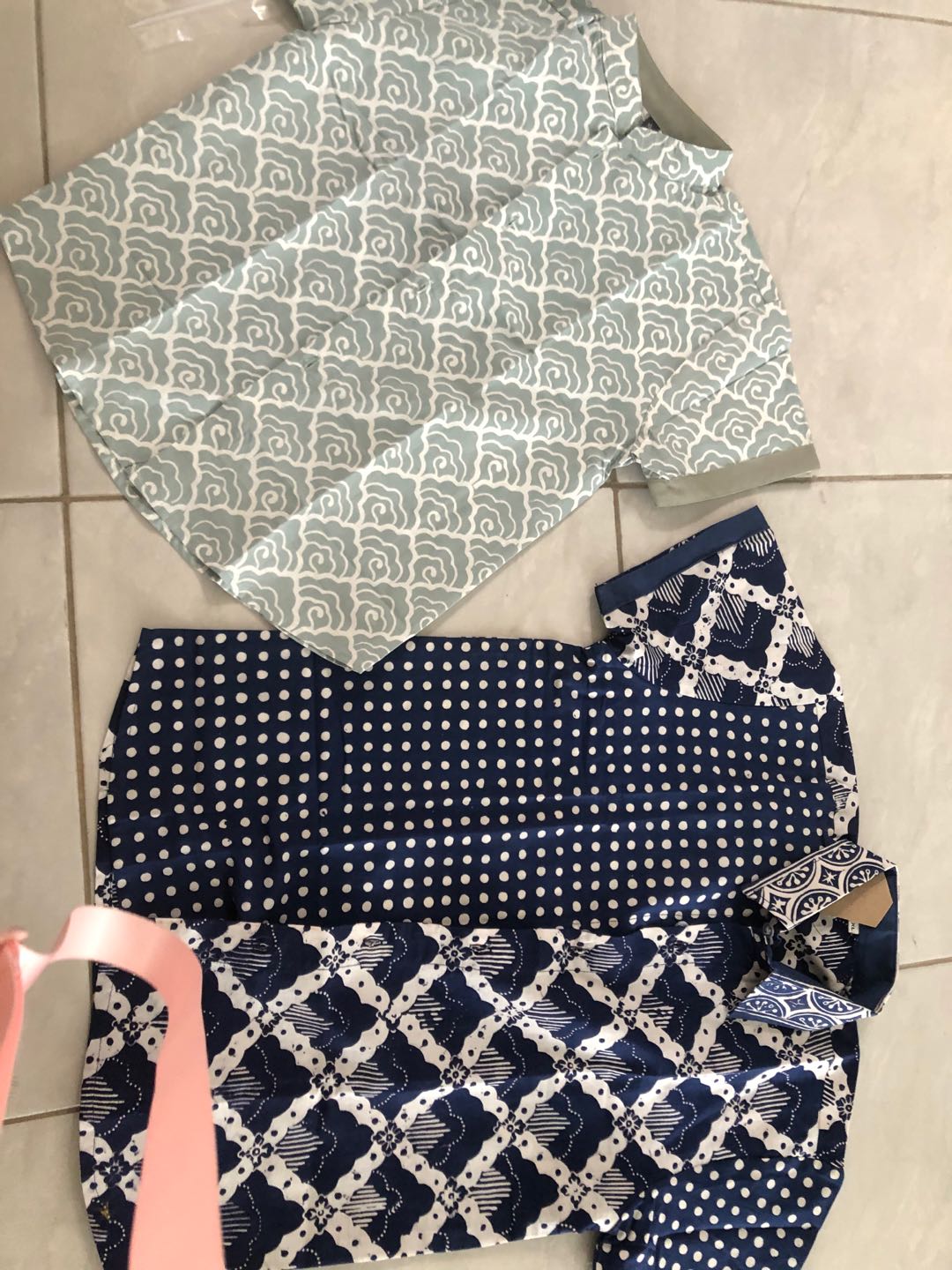 Kemeja Batik Anak Navy Series By Rayhan Batik