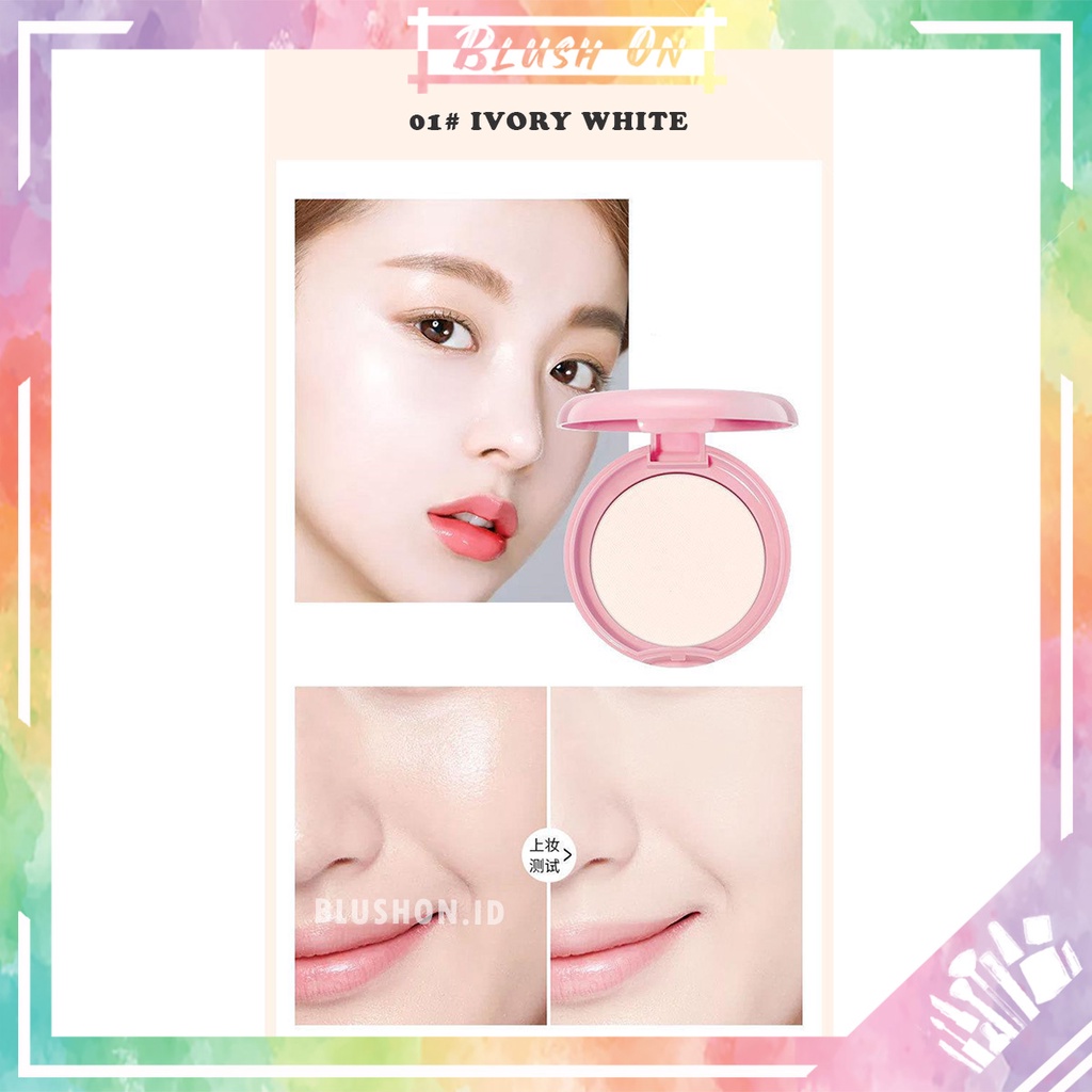 Lameila Bedak Padat Naked Make Up Powder Pressed Powder 5046