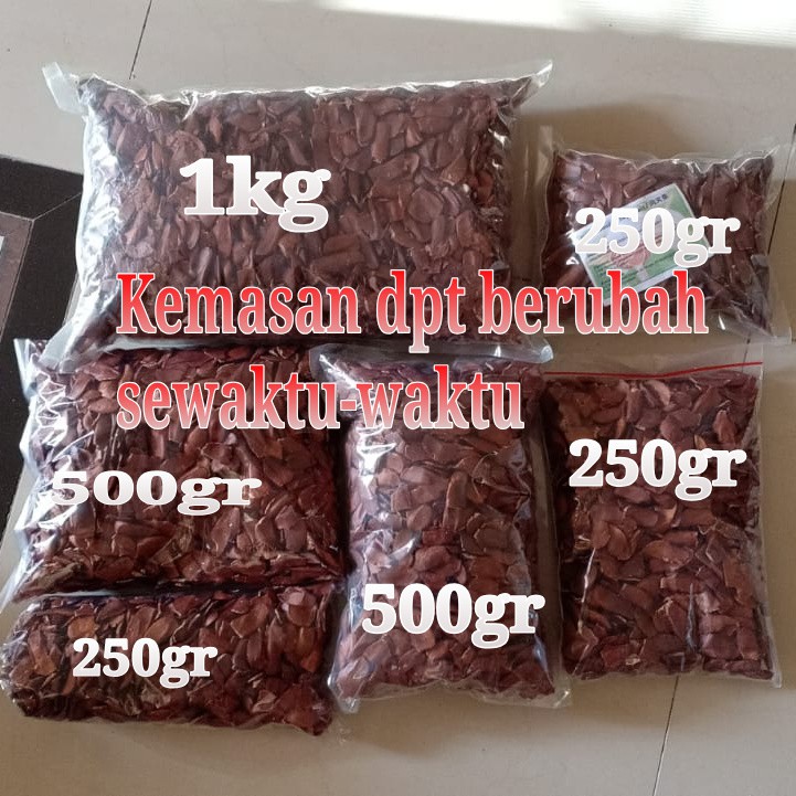 500gr biji buah mahoni organik 500gr 500 gr