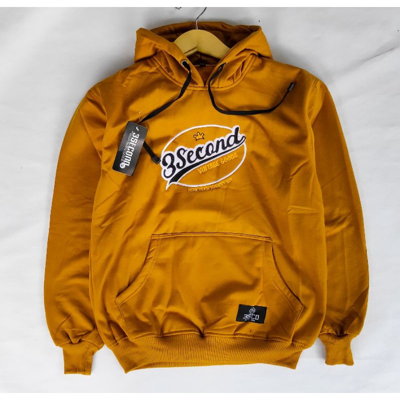 BEST SELLERHoodie 3Second Anak SMP Cowok-Cewek-Jaket Size M-Jumper-Casual-Sweater Distro Murah