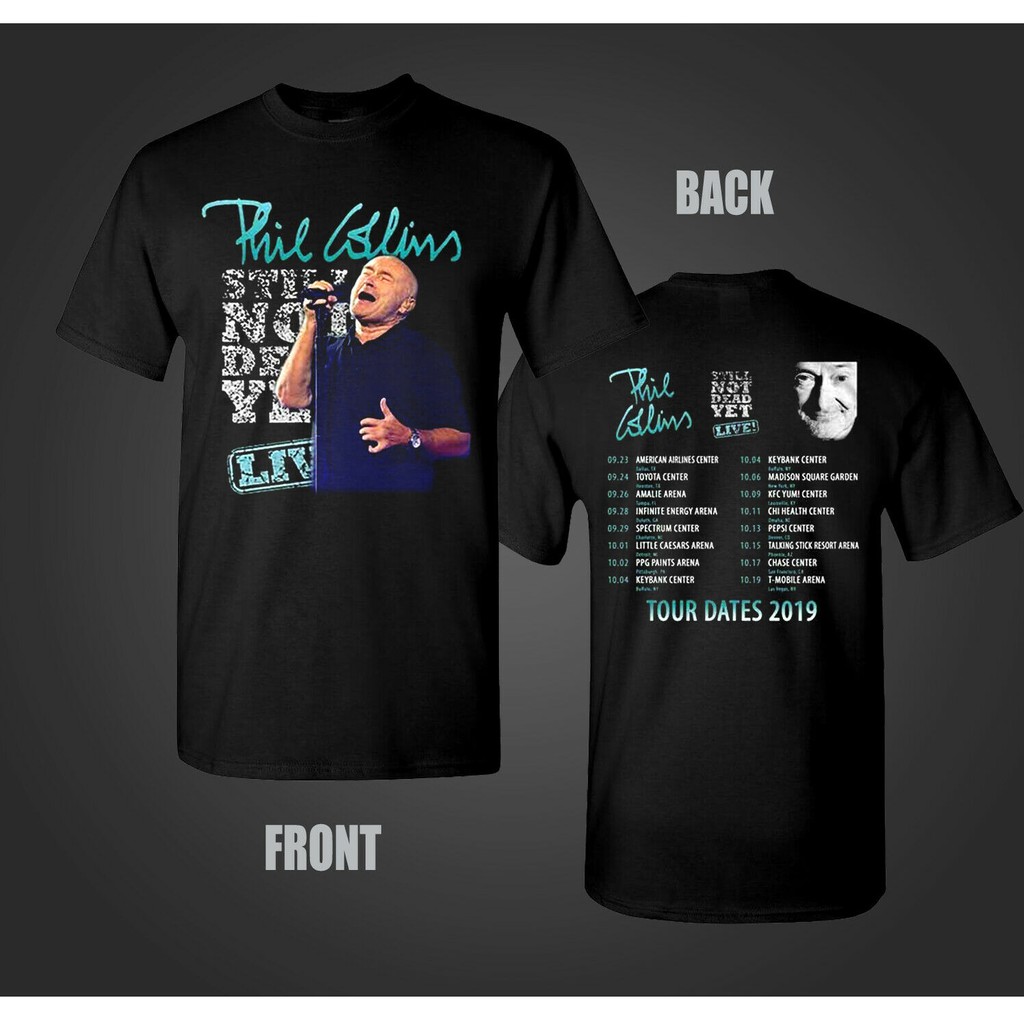 phil collins 2019 shirt