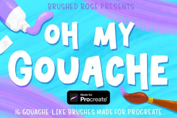 Procreate Brush Pack Gouache