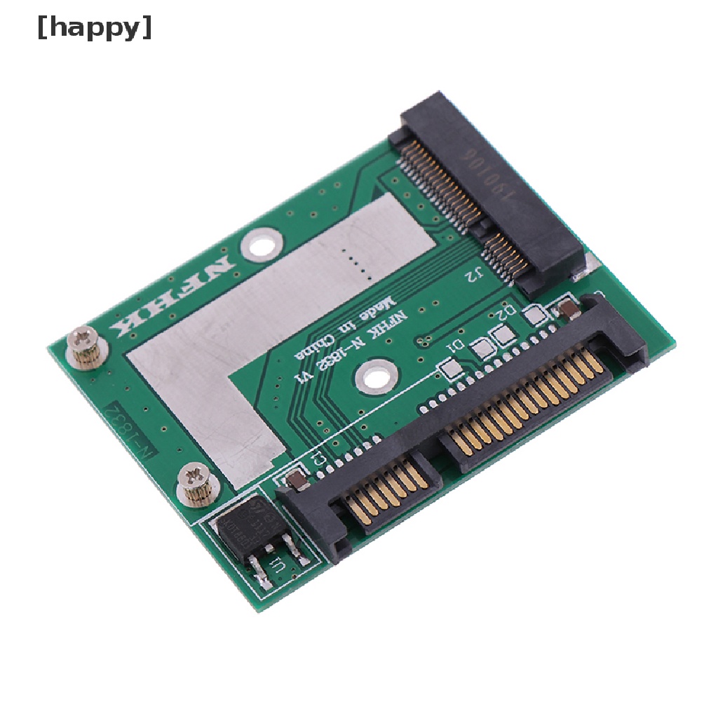 Ha Modul Adapter Konverter Msata Ssd Ke 2.5 &quot;Sata 6.0gps Mini Pcie Ssd