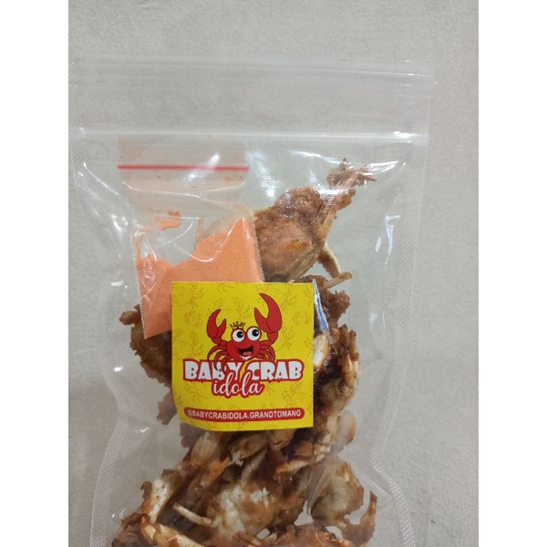 

[PROMO!!] MAKANAN CAMILAN ENAK, HALAL, KRISPY BABYCRAB IDOLA 50GR