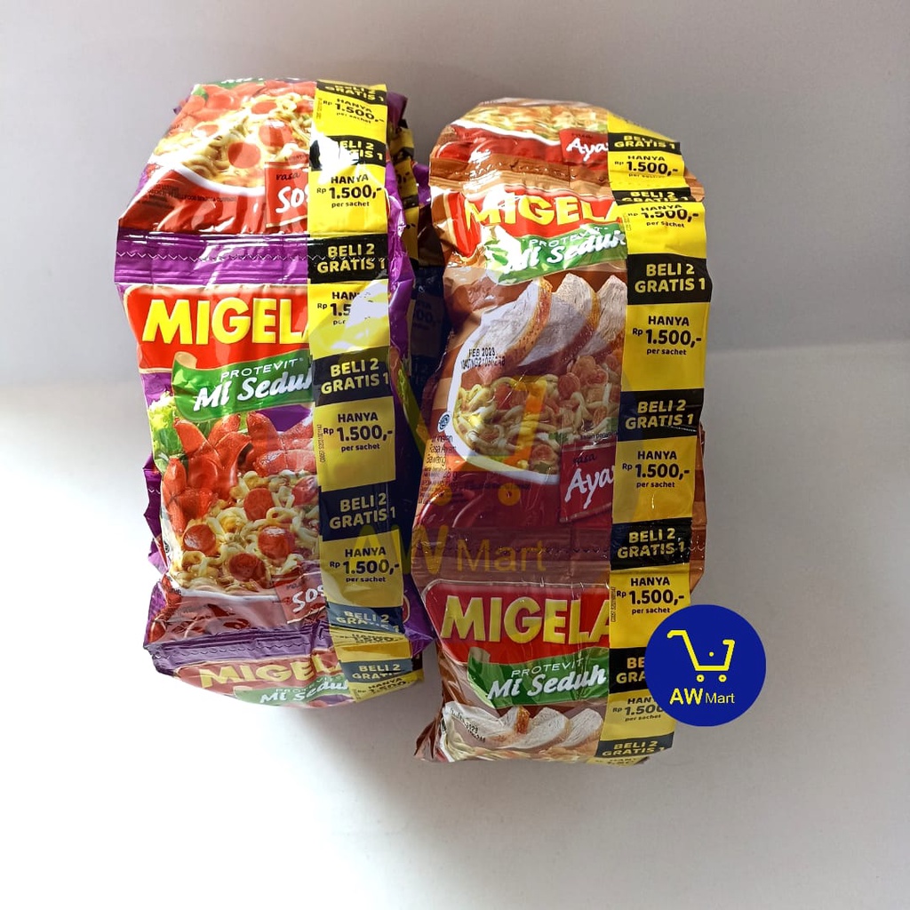 MIGELAS RENCENG ISI 1 SACHET X 28GR - ALL VARIAN [BELI 10 SACHET GRATIS 1 SACHET = 11 SACHET TOTAL]