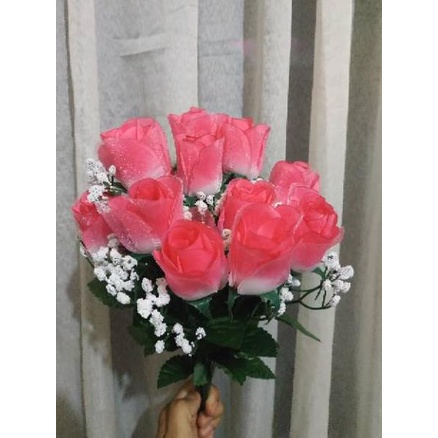 [KODE PRODUK T0D8K3766] Bunga Mawar Plastik Lusinan / Bunga Mawar Artificial