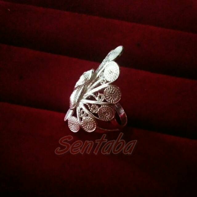 Cincin Perak Merak, Perak Murni 999