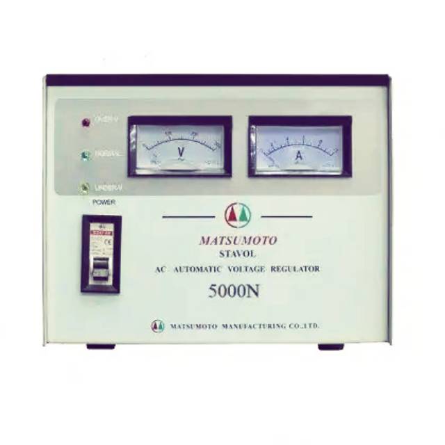 MATSUMOTO 5000N Stabilizer 5000Watt Automatic Voltage Regulator dinamo tembaga