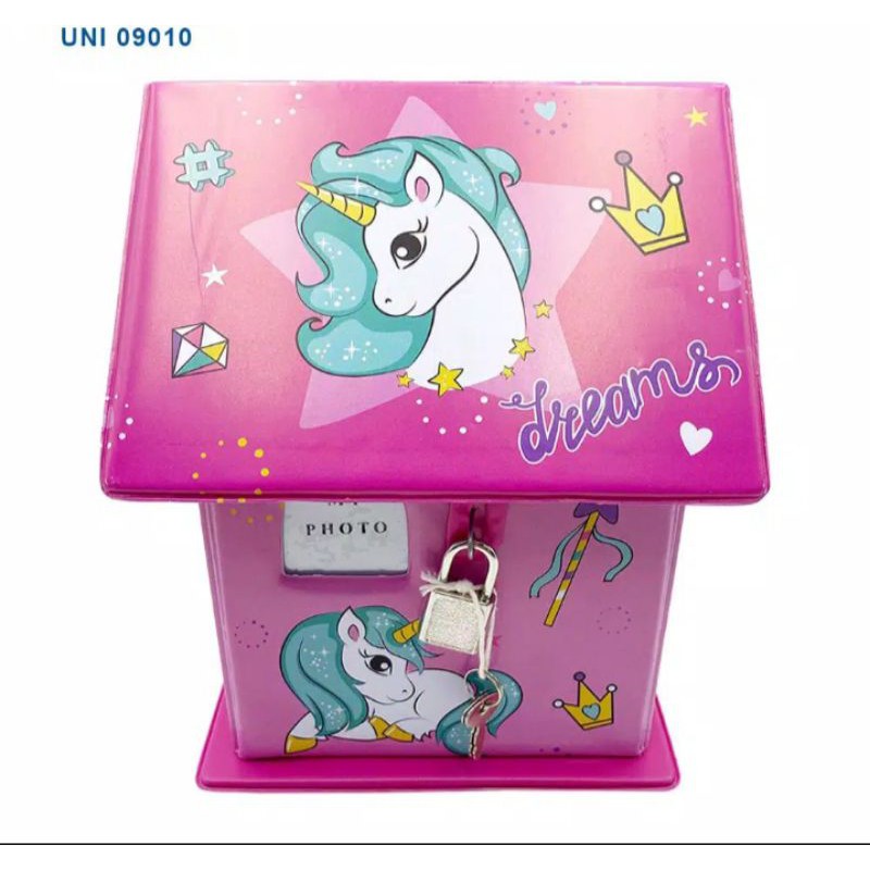 Celengan Rumah Besar / Celengan Gembok Karakter