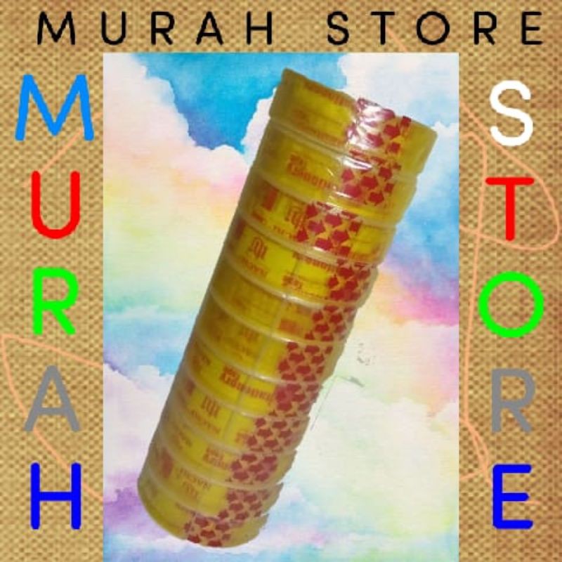 

Solasi bening tempelan kertas